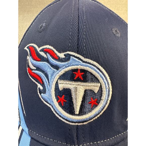 Reebok NFL Tennessee Titans Fitted Baseball Hat Cap Football Blue OS - Picture 6 of 10